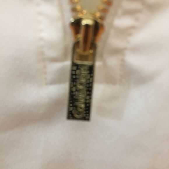 Calvin Klein Gold Zipper V Neck Tank - Picture 6 of 8